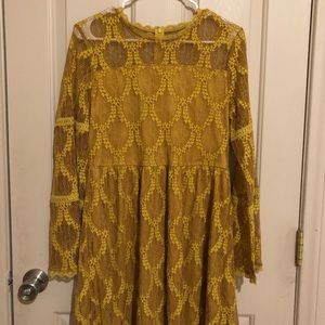 Target mustard yellow dress.